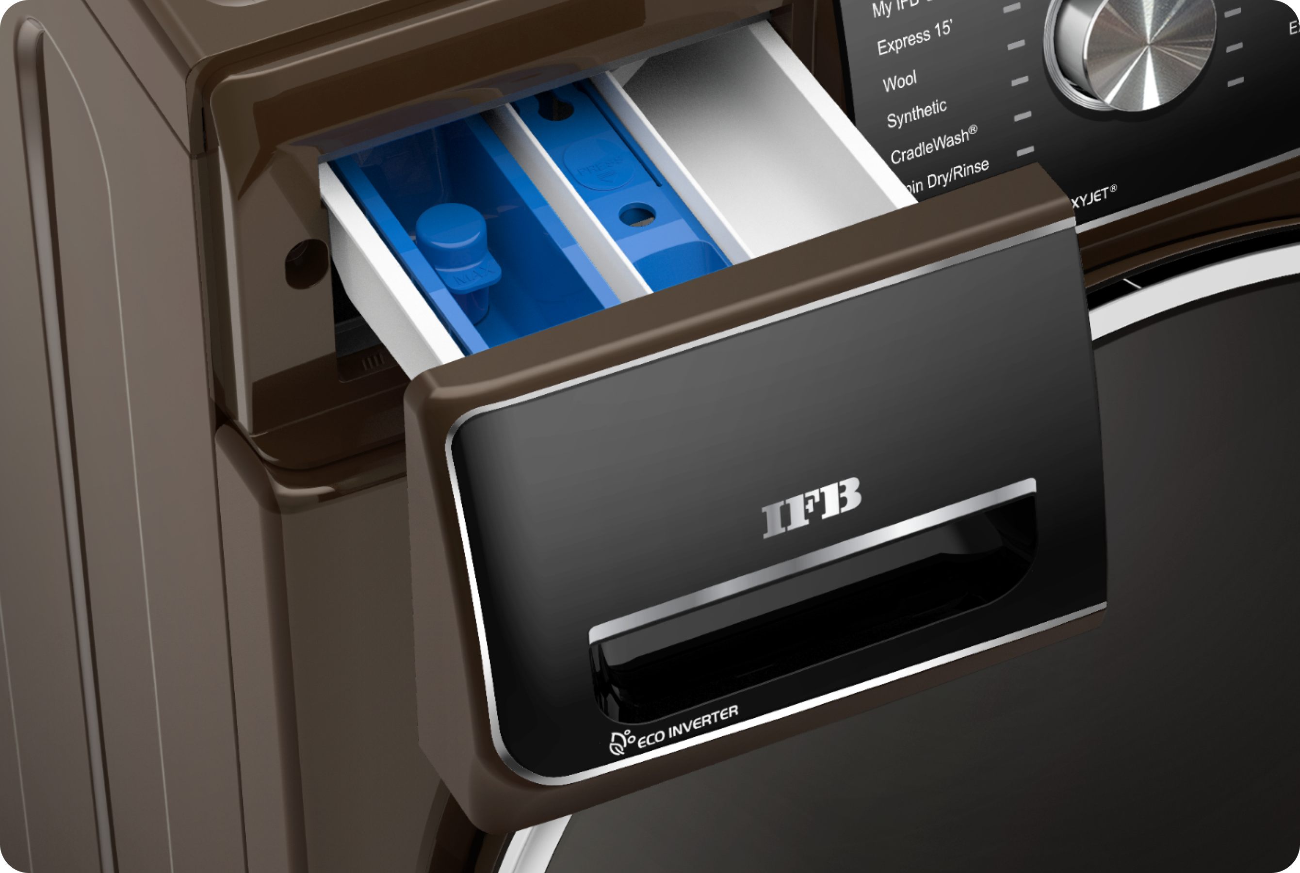 IFB DeepClean 10 kg Front Load Washing Machine with Oxyjet: Product feature